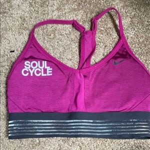 Nike sports bra for soul cycle